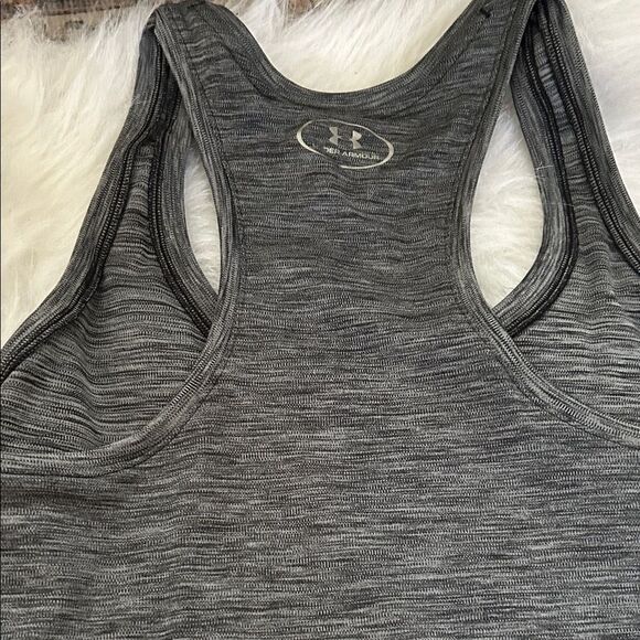 Under Armour Women's Charcoal Tank Top - Picture 4 of 4